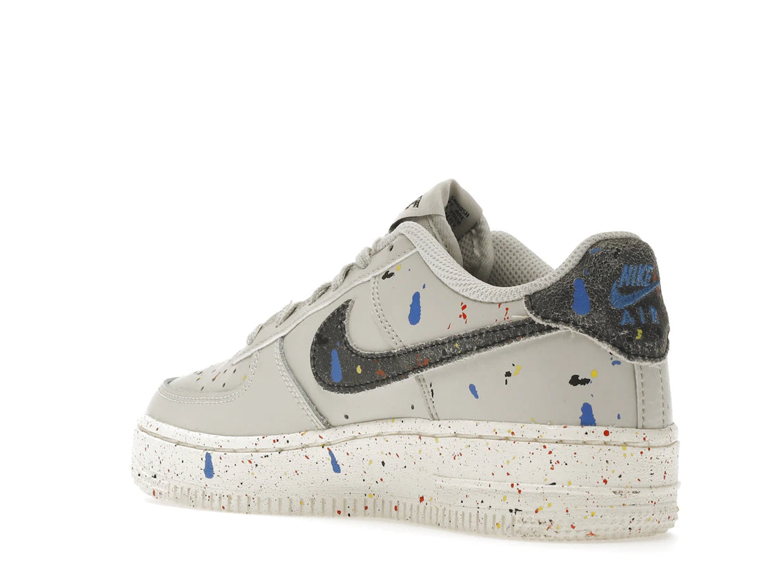 Nike Air Force 1 LV8 Paint Splatter Light Bone (GS) - vue secondaire B
