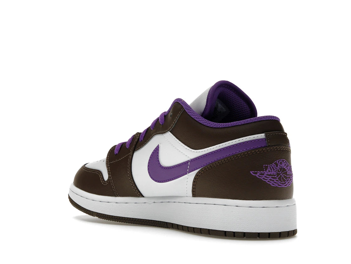 Jordan 1 Low Purple Mocha (GS) - vue secondaire B