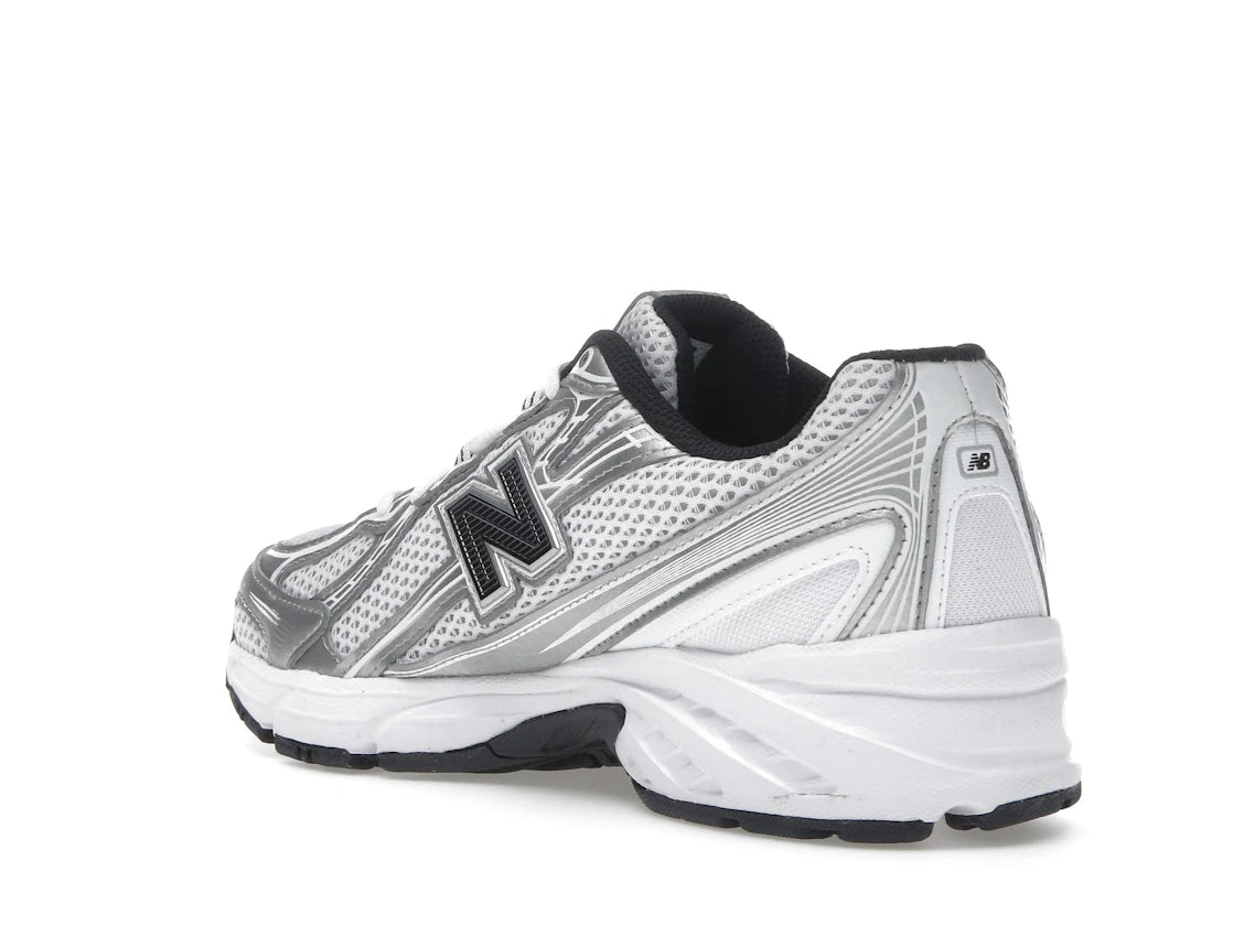 New Balance 740 White Silver Metallic Navy - vue secondaire B