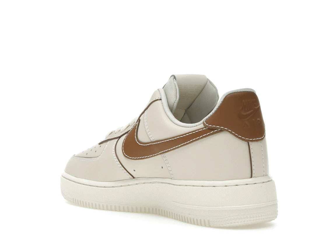 Nike Air Force 1 '07 Pearl White Pale Ivory Sail Light British Tan - vue secondaire B