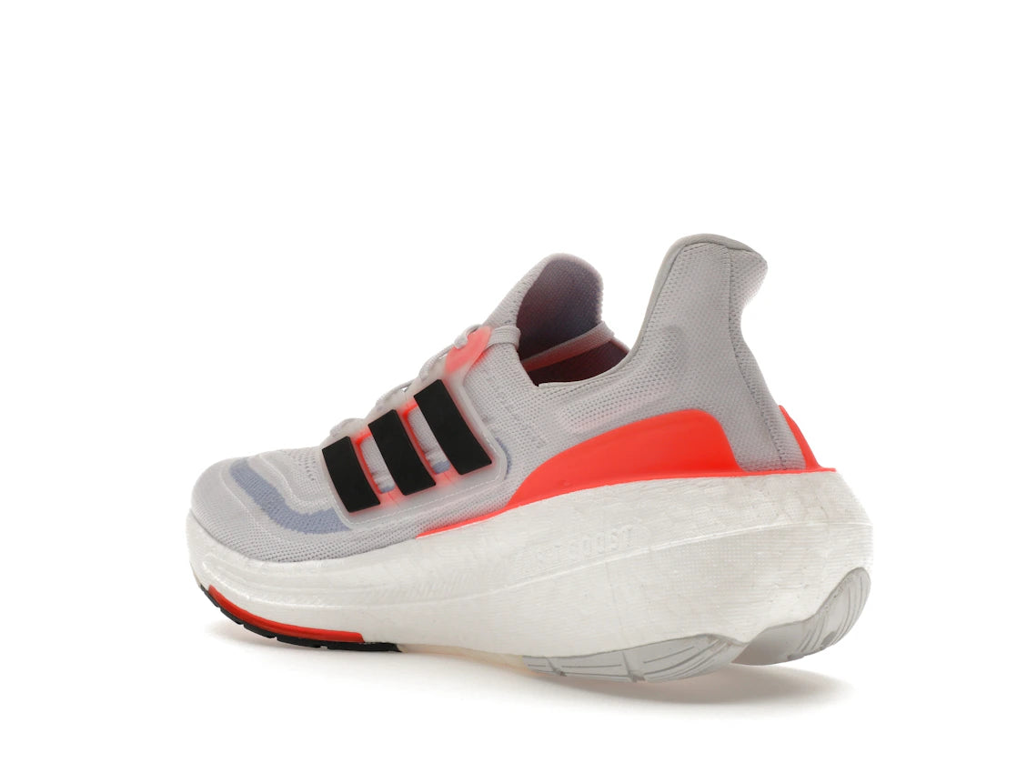 adidas Ultra Boost Light White Black Solar Red - vue secondaire B