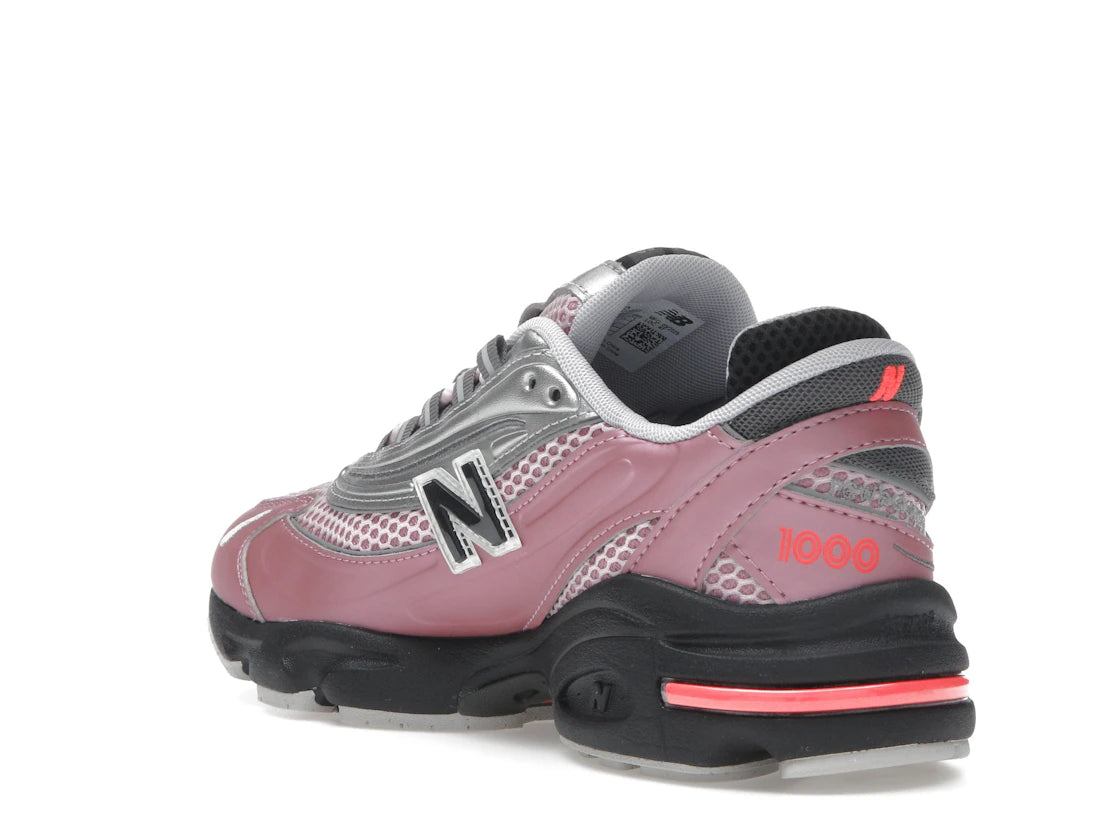 New Balance 1000 Pink Metallic Silver - vue secondaire B