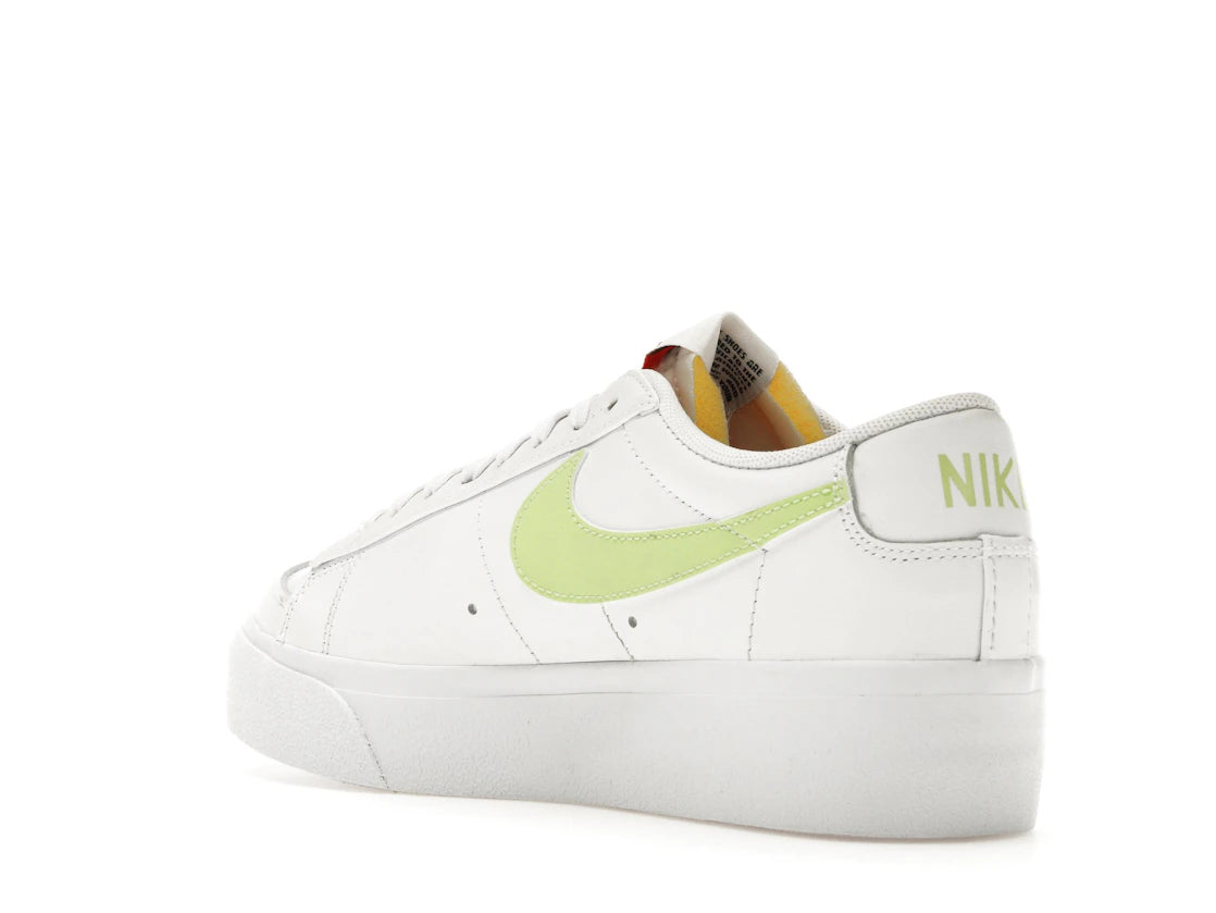 Nike Blazer Low Platform Lemon Twist (Women's) - vue secondaire B
