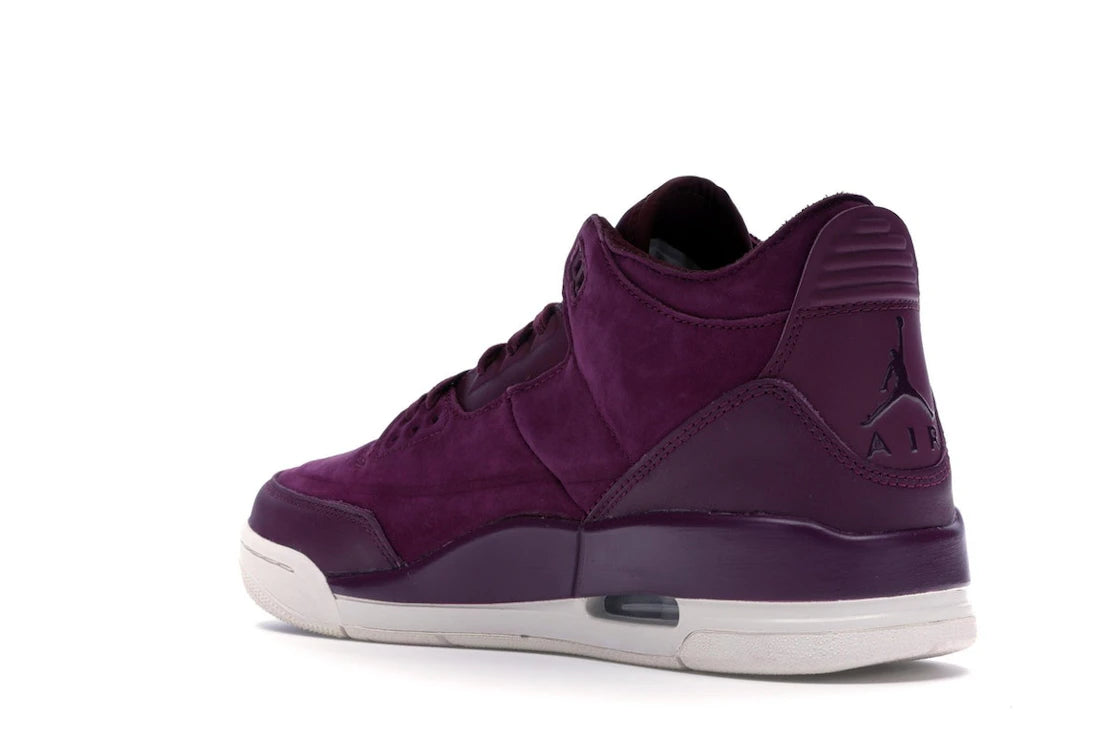 Jordan 3 Retro Bordeaux (Women's) - vue secondaire B