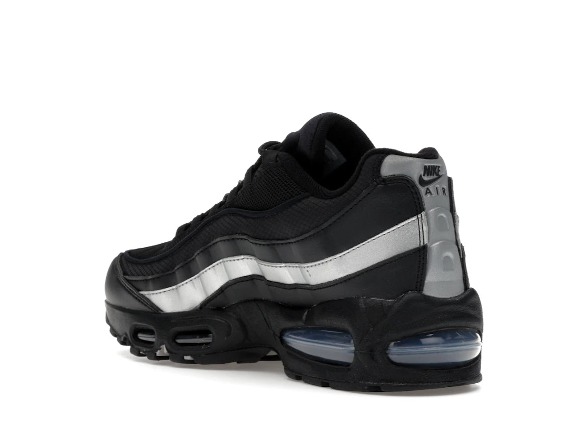 Nike Air Max 95 OG Big Bubble Black White Metallic Silver - vue secondaire B