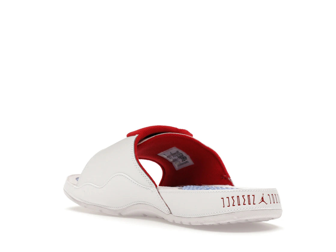 Jordan Hydro XI Retro White University Red - vue secondaire B