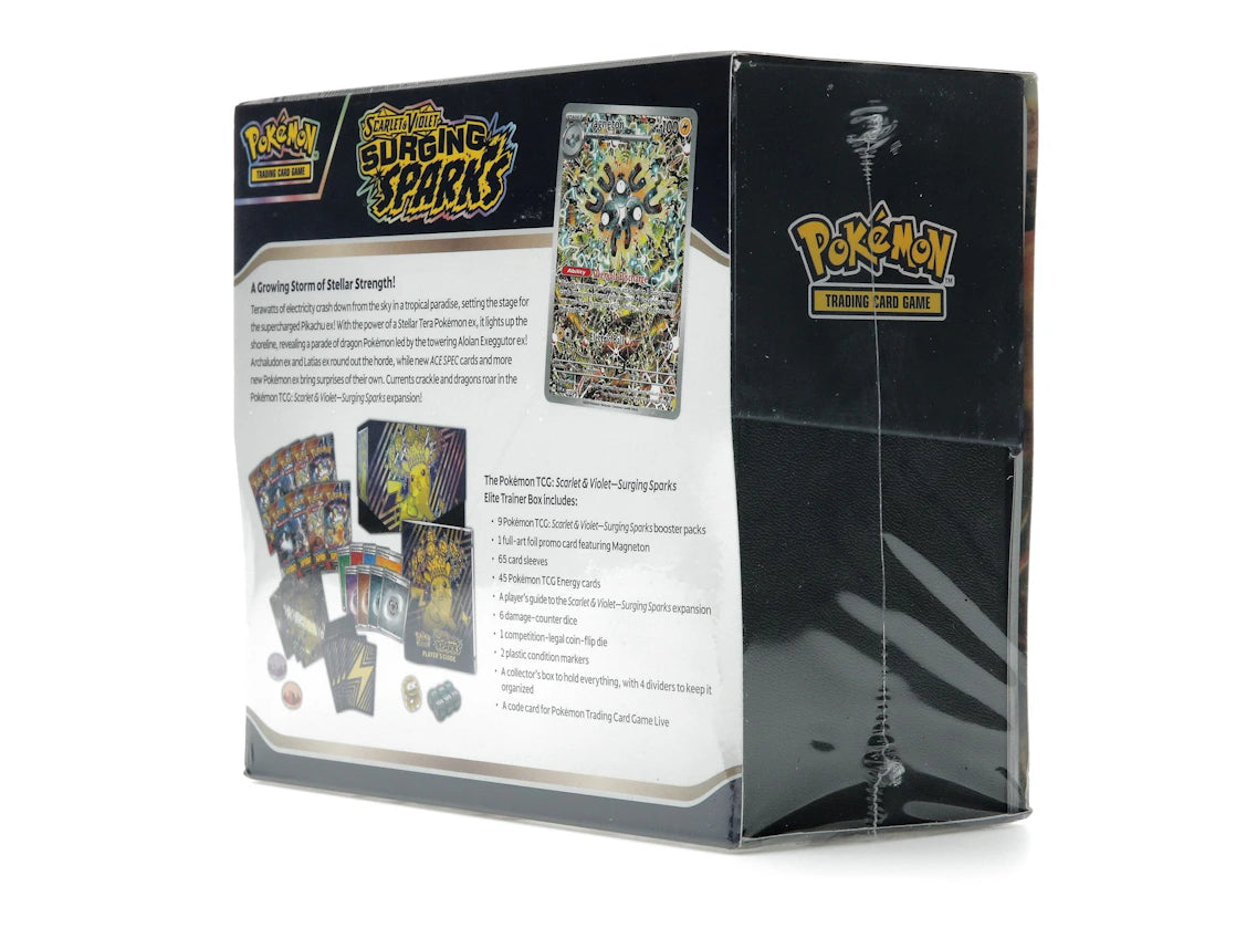 Pokémon Scarlet & Violet Surging Sparks Elite Trainer Box 2x Lot - vue secondaire B