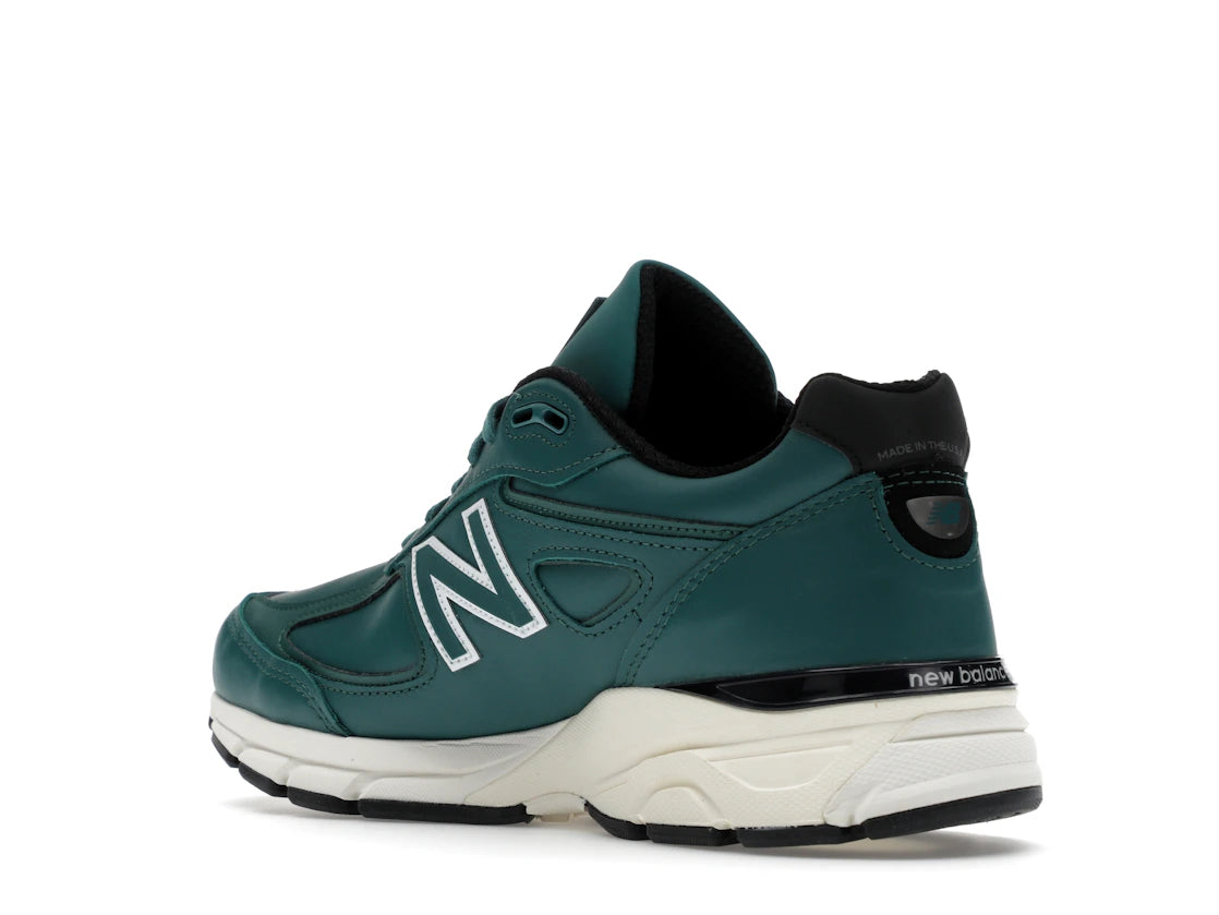 New Balance 990v4 MiUSA Teddy Santis Teal - vue secondaire B