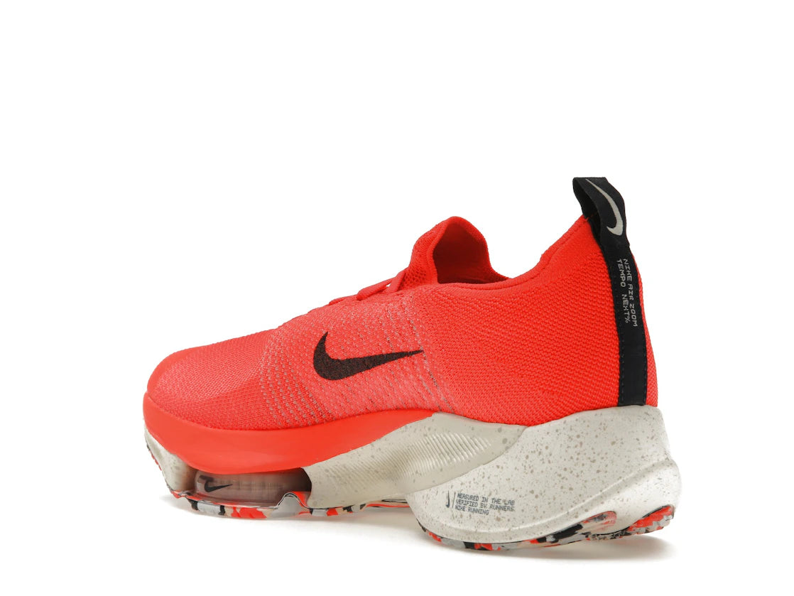 Nike Air Zoom Tempo Next% Flyknit Bright Crimson - vue secondaire B