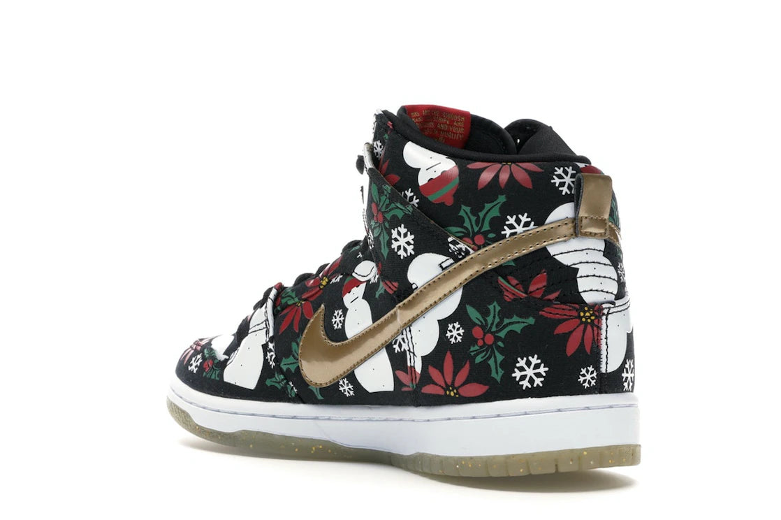 Nike SB Dunk High Concepts Ugly Christmas Sweater Black (Special Box) - vue secondaire B