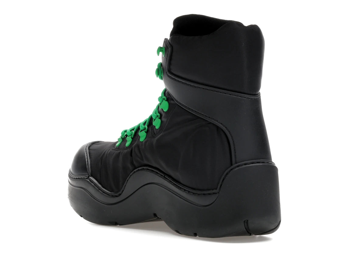 Bottega Veneta Puddle Bomber Black Green - vue secondaire B