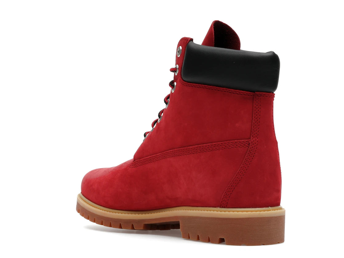 Timberland 6" Premium Waterproof Boot Dark Red Nubuck - vue secondaire B