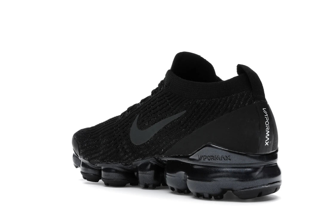 Nike Air VaporMax Flyknit 3.0 Triple Black - vue secondaire B