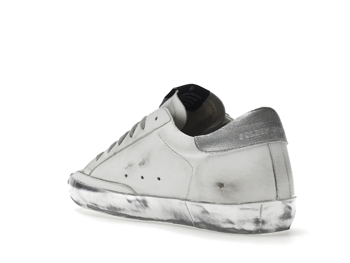 Golden Goose Super-Star White Silver Sparkle (Women's) - vue secondaire B