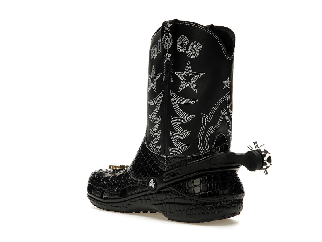 Crocs Classic Cowboy Boot Black - vue secondaire B