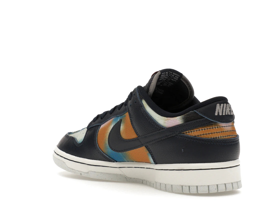 Nike Dunk Low Graffiti Navy - vue secondaire B