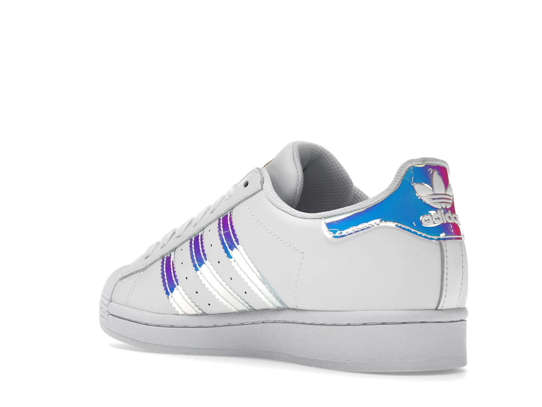 adidas Superstar White Iridescent Stripes (Women's) - vue secondaire B