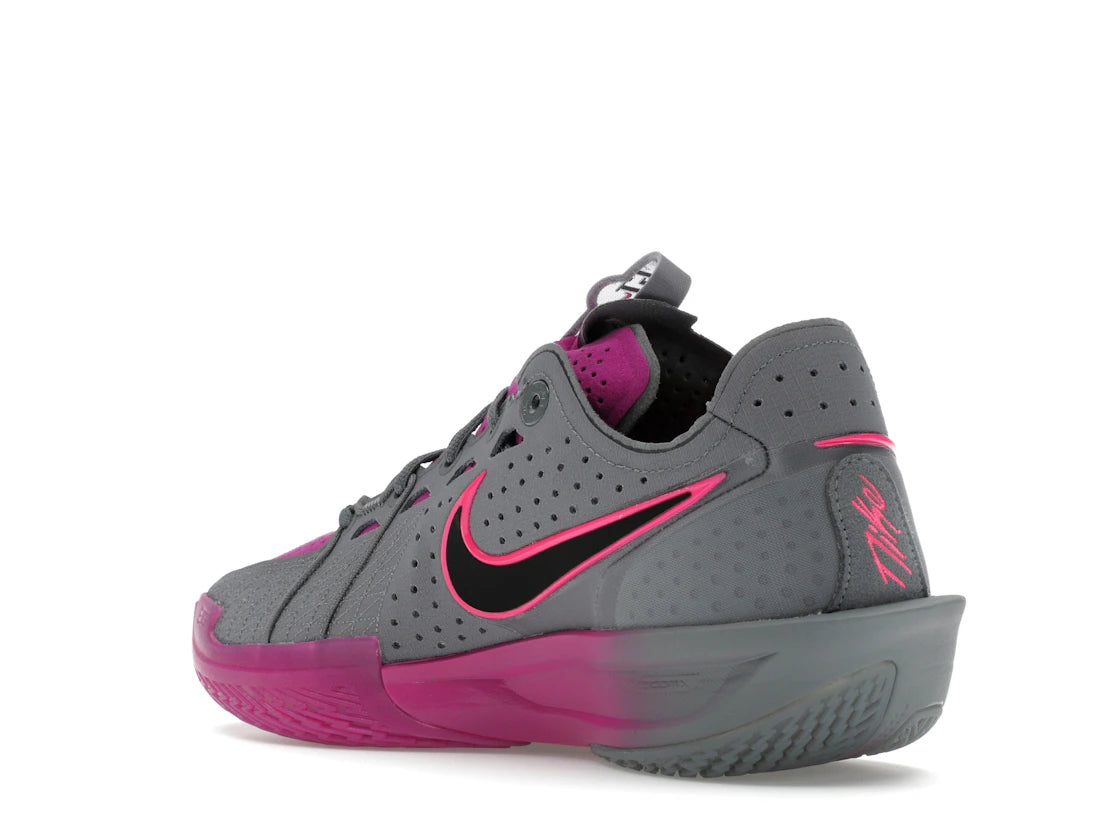 Nike Air Zoom GT Cut 3 Smoke Grey Hot Fuchsia - vue secondaire B
