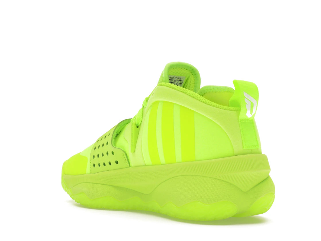 adidas Dame 8 EXTPLY Lucid Lemon - vue secondaire B