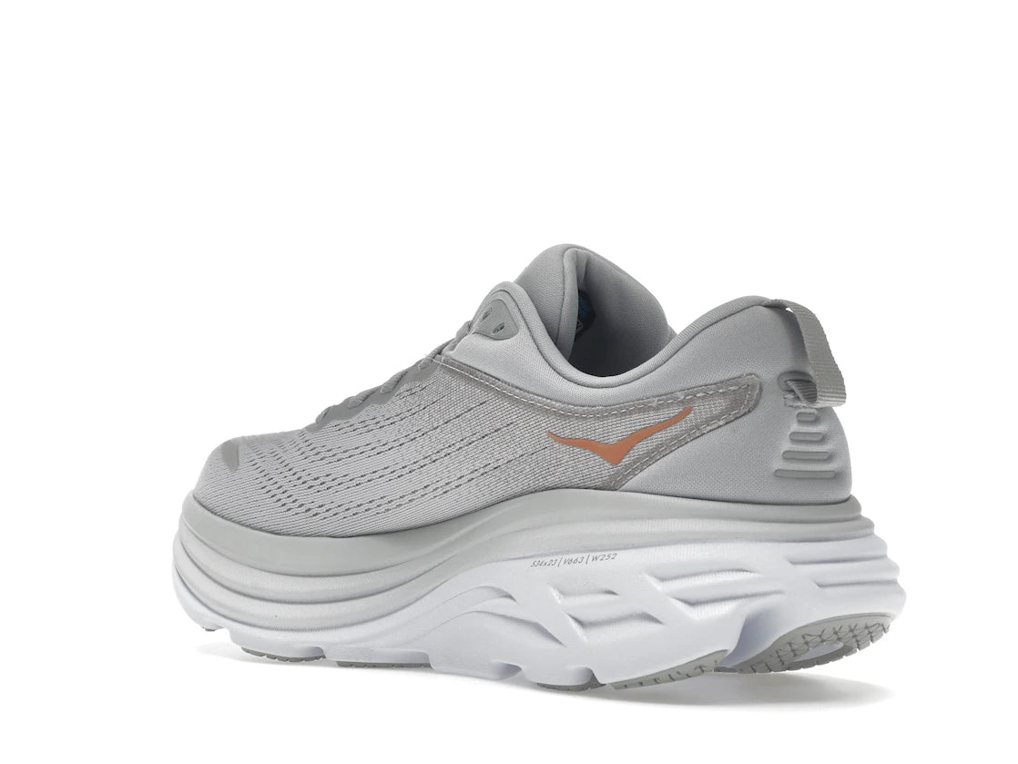 Hoka One One Bondi 8 Harbor Mist Lunar Rock (Women's) - vue secondaire B