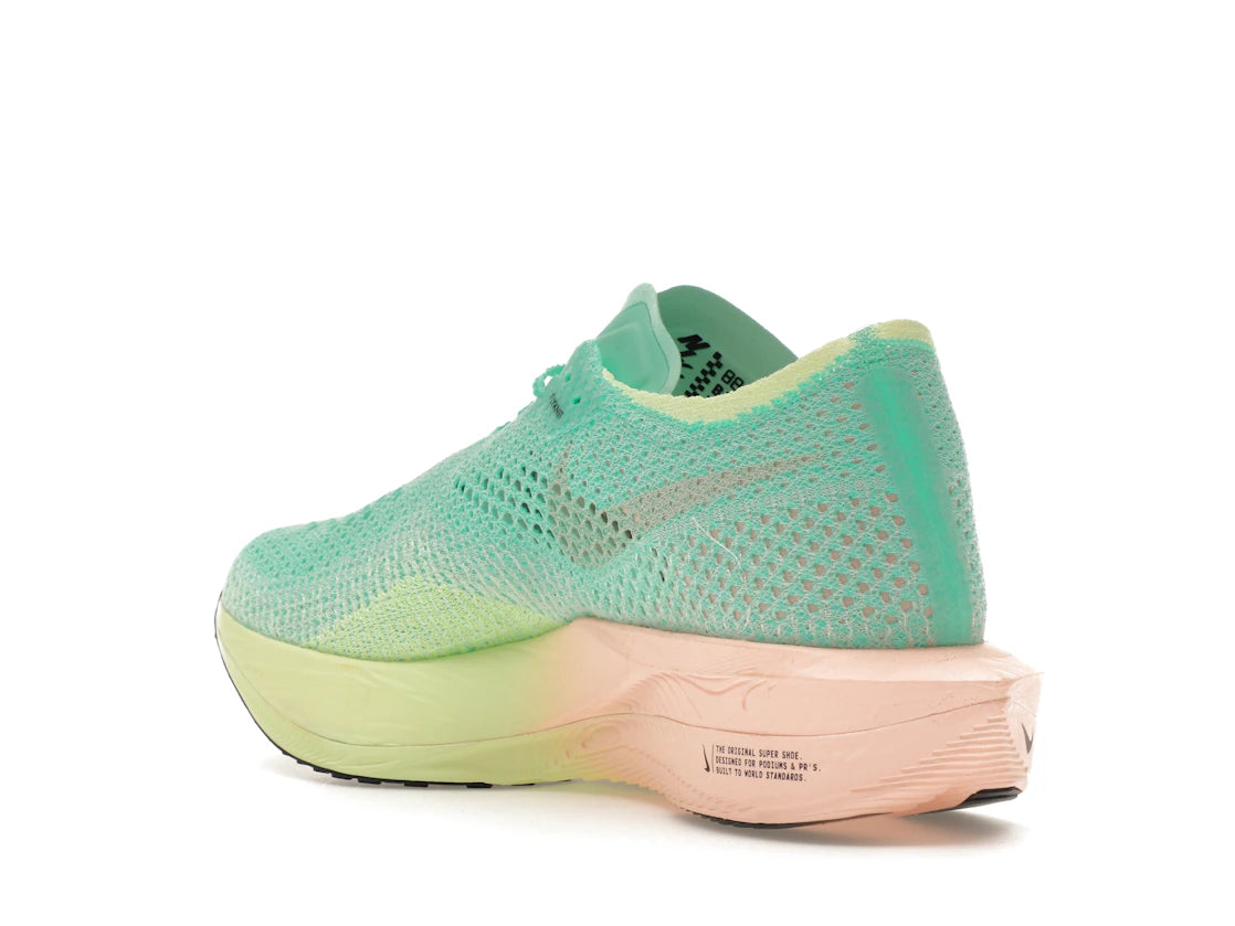 Nike ZoomX Vaporfly 3 Mint Foam Sunset Tint (Women's) - vue secondaire B