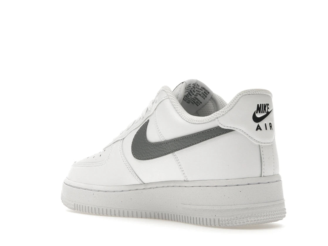 Nike Air Force 1 Low '07 Spray Paint Swoosh White Black Grey - vue secondaire B