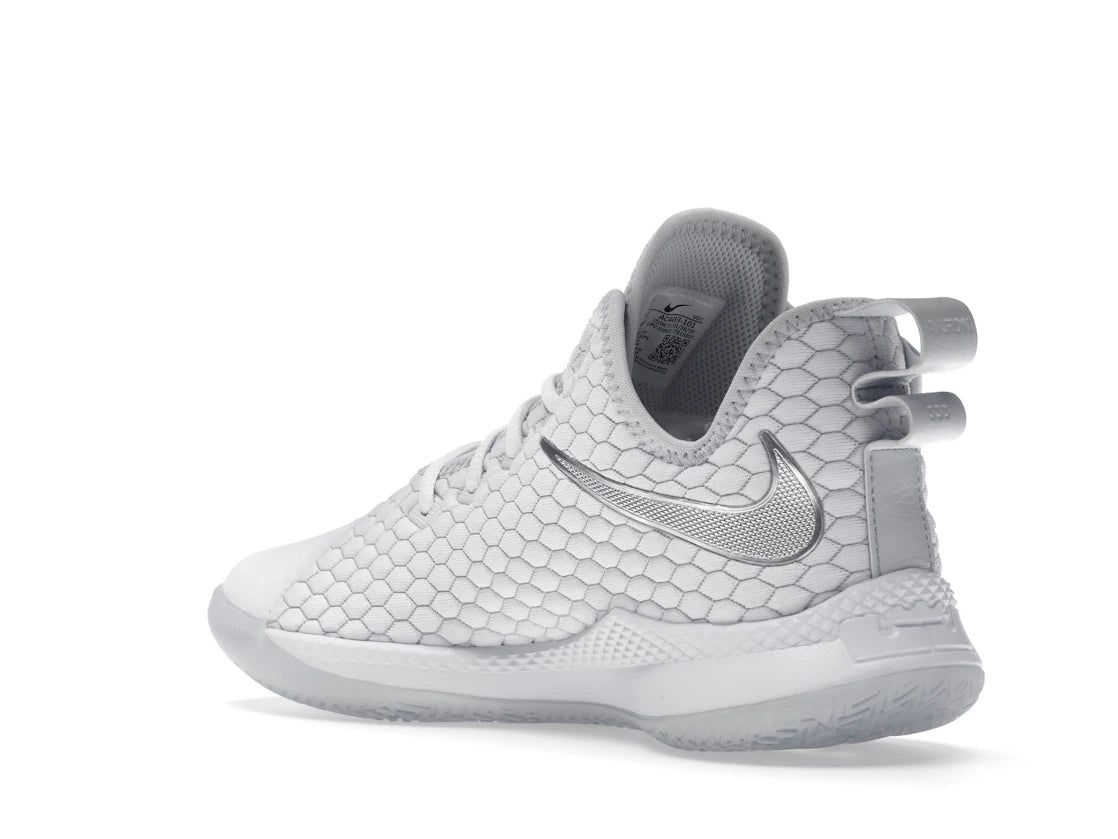 Nike LeBron Witness 3 White Chrome - vue secondaire B