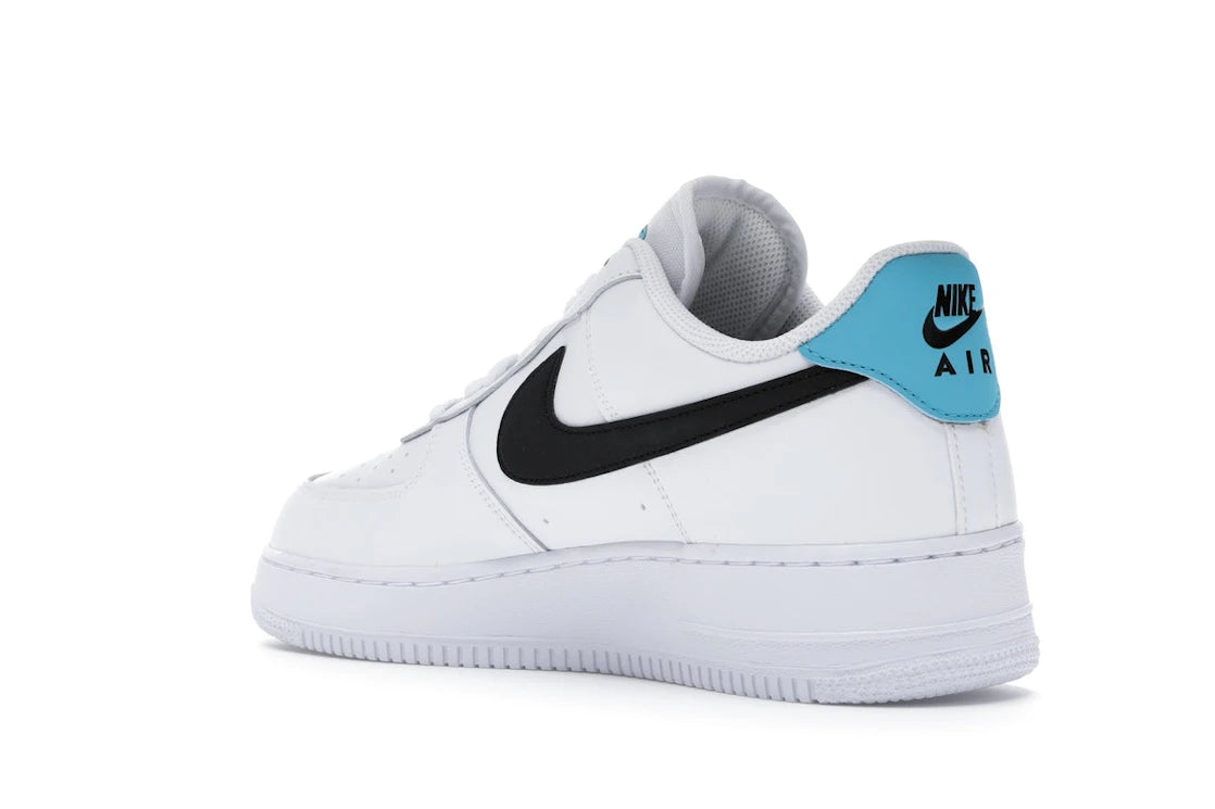 Nike Air Force 1 Low Worldwide White Blue Fury Black - vue secondaire B