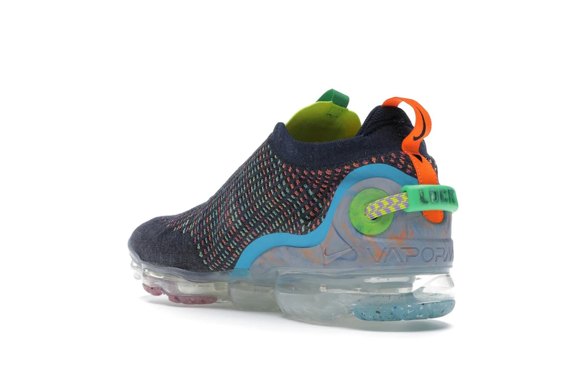 Nike Air VaporMax 2020 Flyknit Deep Royal Blue Multi-Color - vue secondaire B