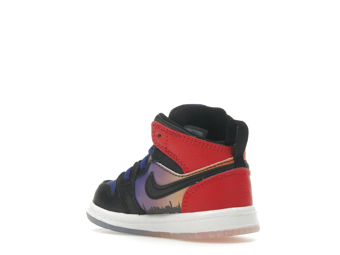 Jordan 1 Mid SS Skyline (TD) - vue secondaire B