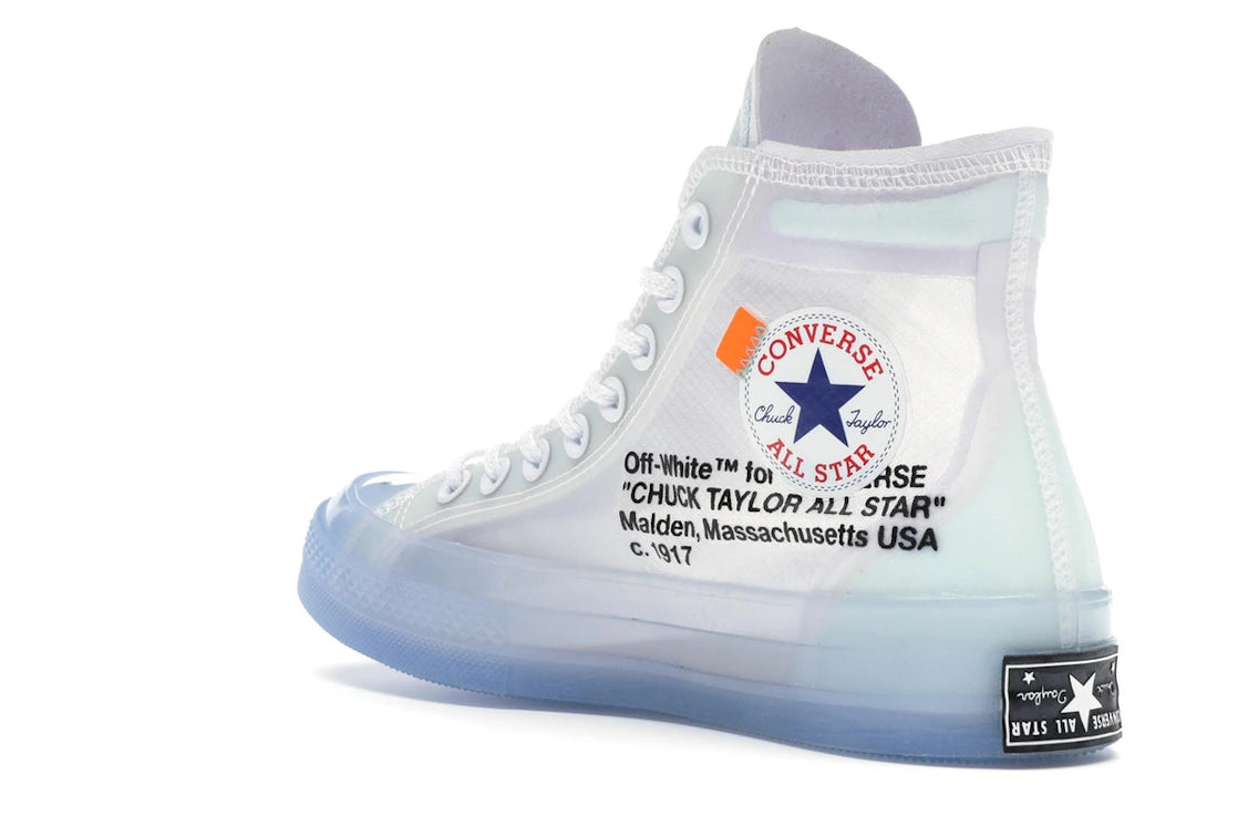 Converse Chuck Taylor All Star Vulcanized Hi Off-White - vue secondaire B