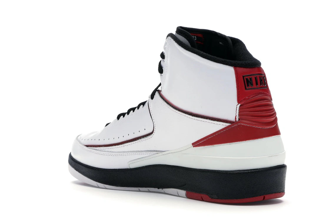 Jordan 2 Retro QF White Varsity Red (2010) - vue secondaire B