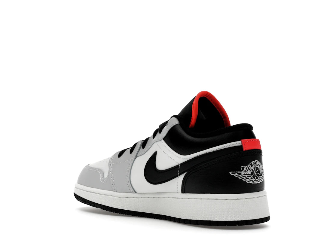 Jordan 1 Low Black Summit White Infrared (GS) - vue secondaire B