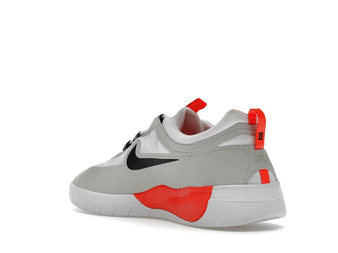 Nike SB Nyjah Free 2 Neutral Grey Bright Crimson - vue secondaire B