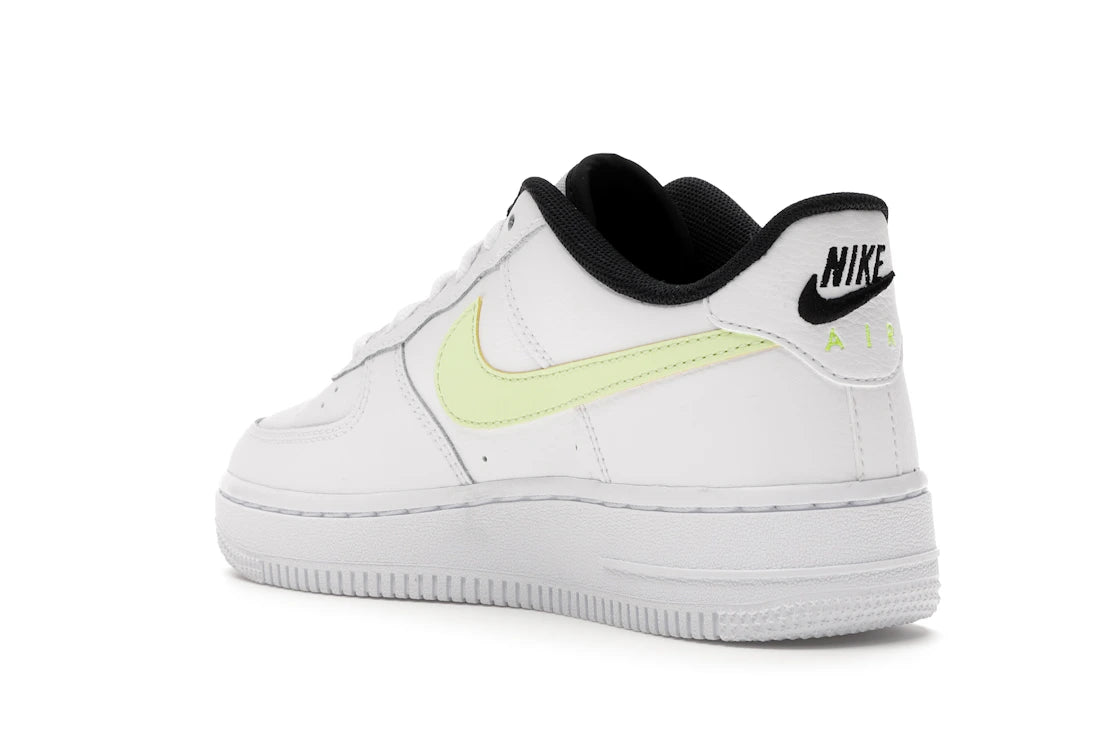 Nike Air Force 1 Low Worldwide White Barely Volt (GS) - vue secondaire B