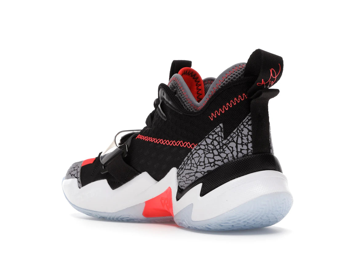 Jordan Why Not Zer0.3 Black Cement - vue secondaire B