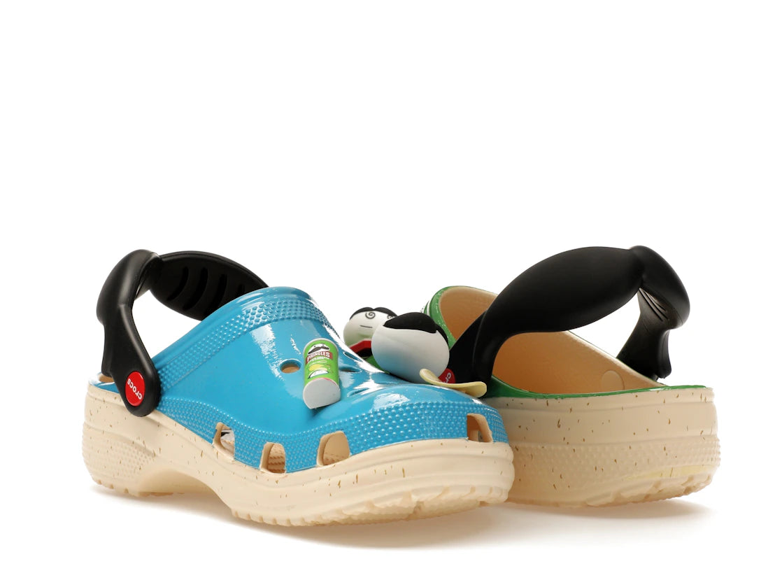 Crocs Classic Clog Pringles Blue Green - vue secondaire B
