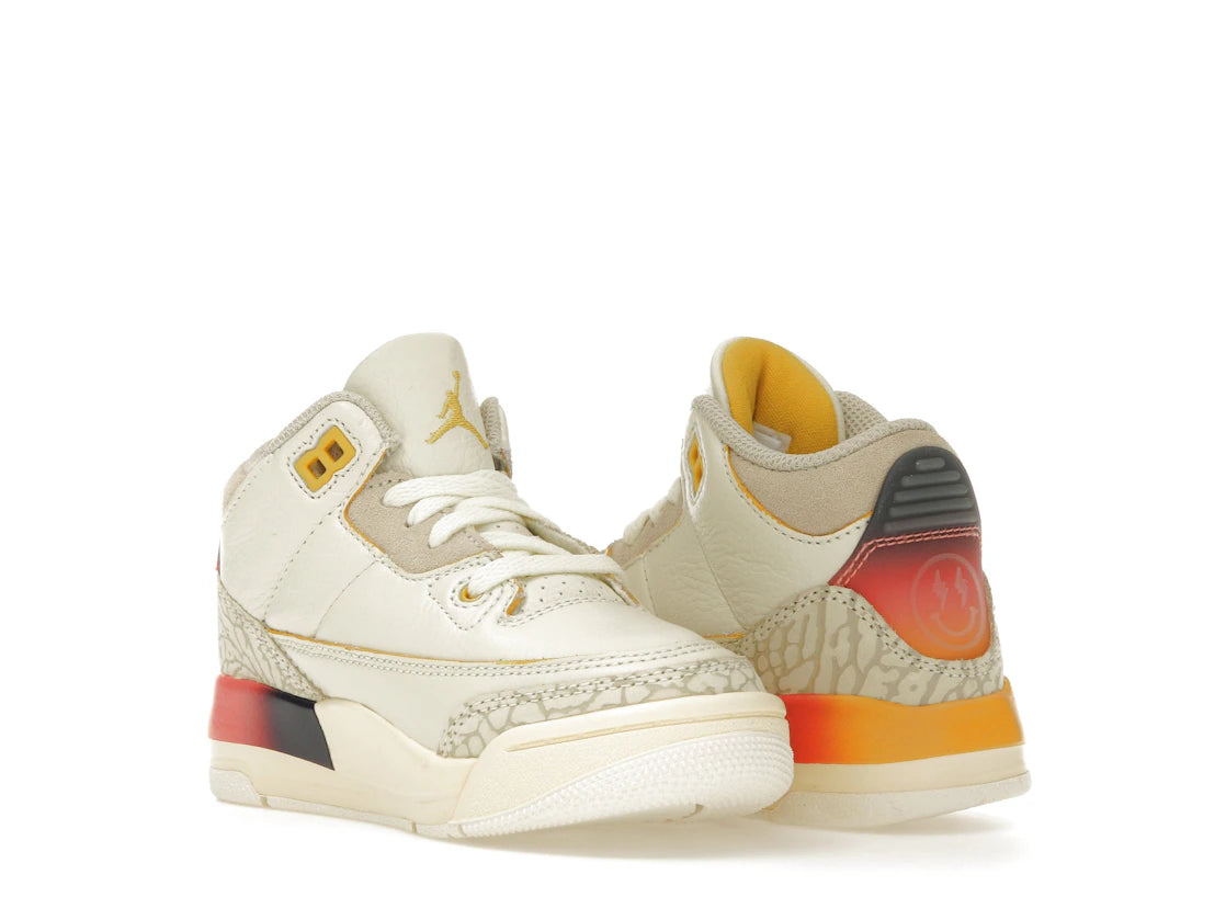 Jordan 3 Retro SP J Balvin Medellín Sunset (PS) - vue secondaire B