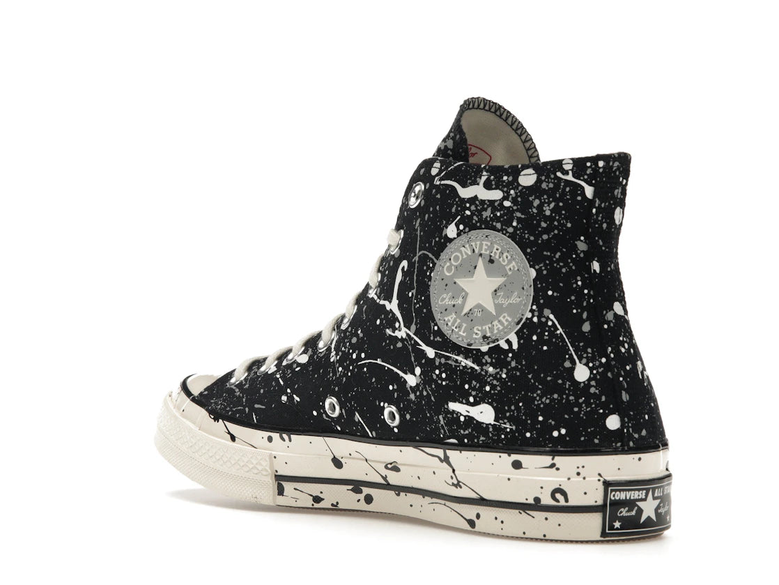 Converse Chuck Taylor All Star 70 Hi Archive Paint Splatter Black White - vue secondaire B