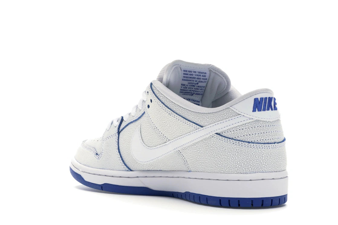 Nike SB Dunk Low Premium White Game Royal - vue secondaire B