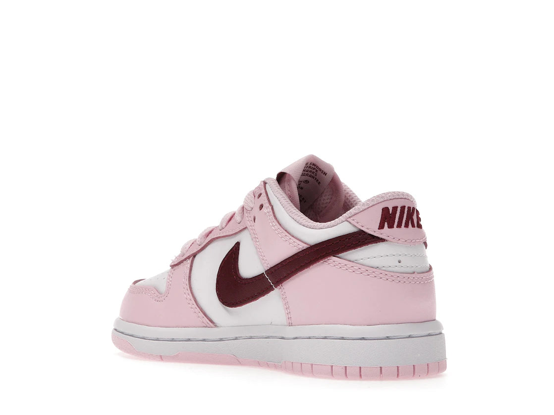 Nike Dunk Low Pink Red White (PS) - vue secondaire B