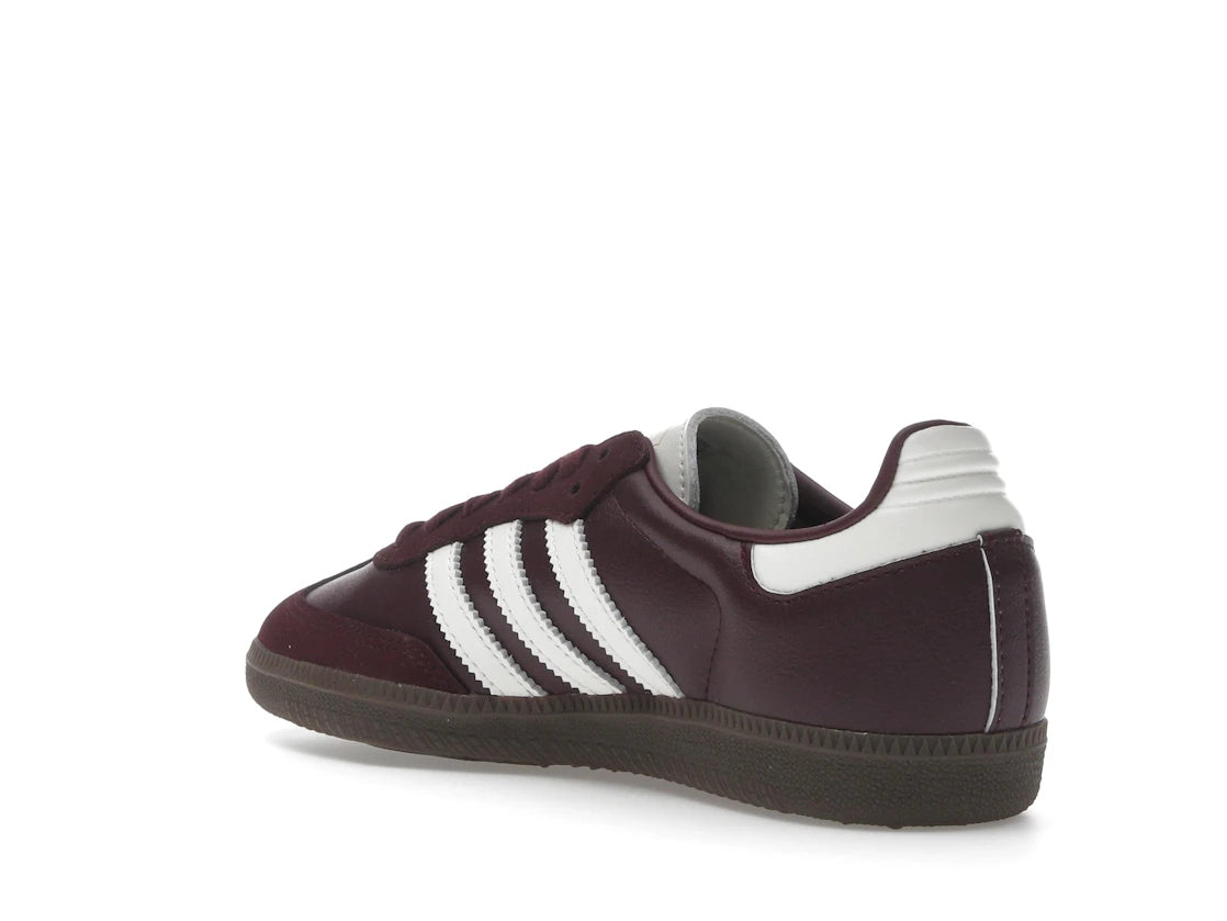 adidas Samba OG Maroon Off White Gum (Women's) - vue secondaire B