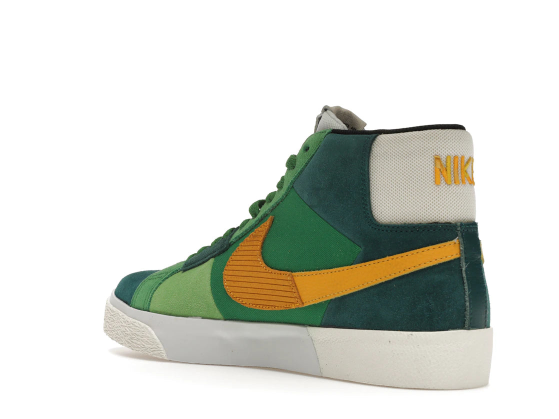 Nike Blazer Mid Mosaic Green - vue secondaire B