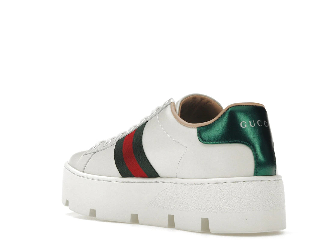 Gucci Ace Platform White - vue secondaire B