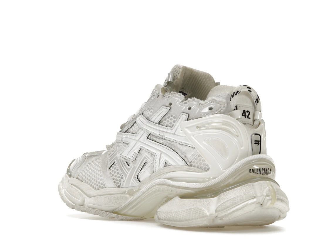 Balenciaga Runner Leather Free White - vue secondaire B