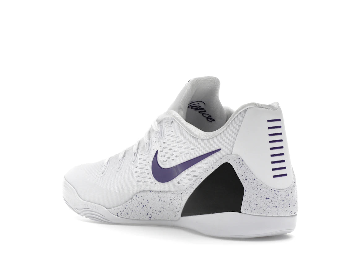 Nike Kobe 9 Elite Low EM Protro White Court Purple - vue secondaire B