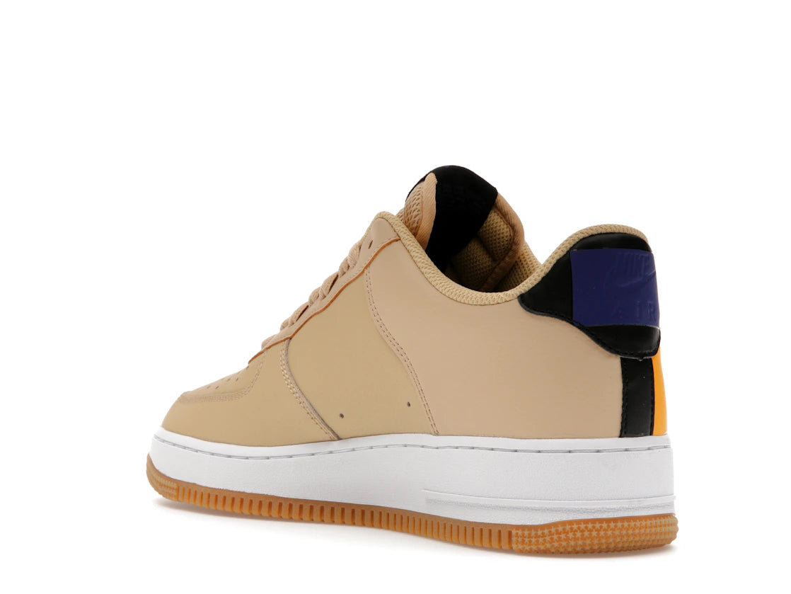 Nike Air Force 1 Low 07 LV8 Tan Yellow - vue secondaire B