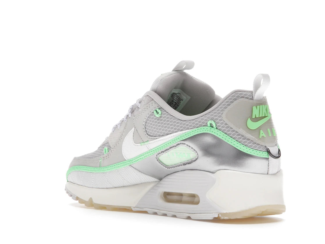 Nike Air Max 90 Sail Neon Green - vue secondaire B