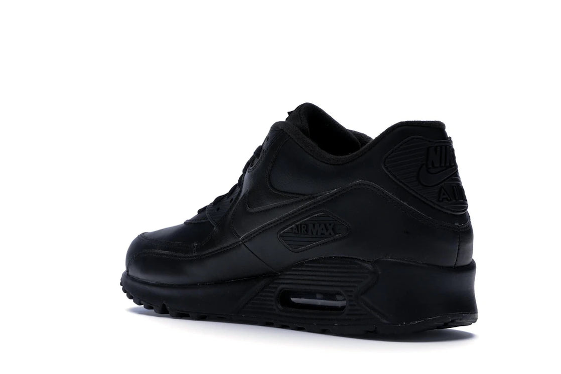 Nike Air Max 90 Leather Black - vue secondaire B