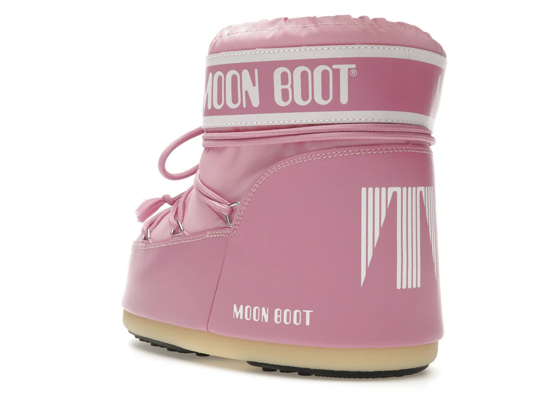 Moon Boot Icon Low Nylon Boot Pink - vue secondaire B